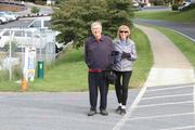 Bob and Gayle Tofferi enjoy being able to walk near the construction site