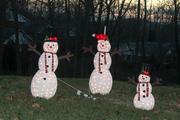Happy snowmen greeting everyone!